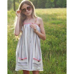 Well Dressed Wolf NWT 8 Vintage Pink Shores Tunic Dress ONLY